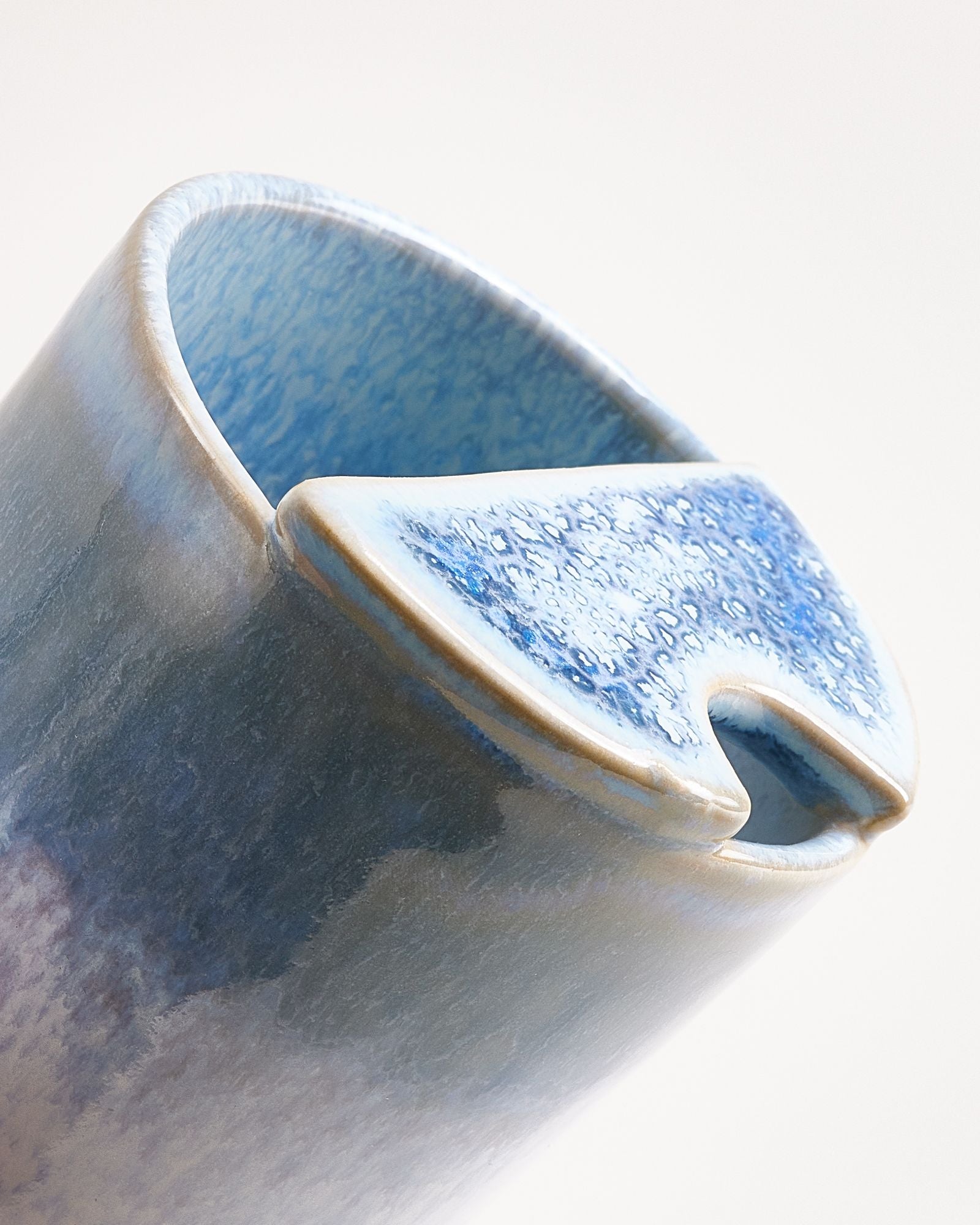 To-Go Becher klein hellblau weiß 2er-Set