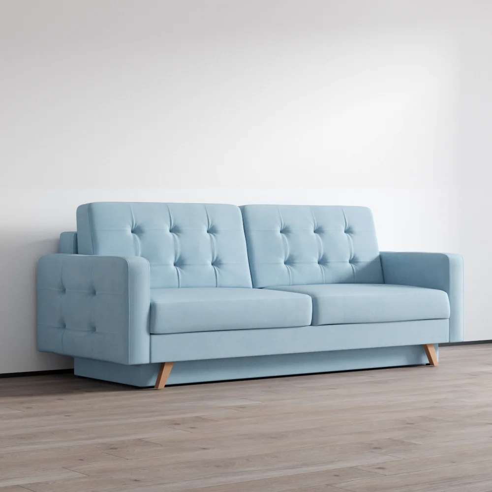 Meble Furniture Vegas Queen Sofa Bed with Storage, Multiple Colors - Image 12