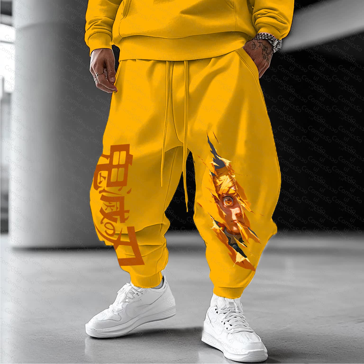 Unisex  “Comicssoul” Casual Anime Streetwear Pants
