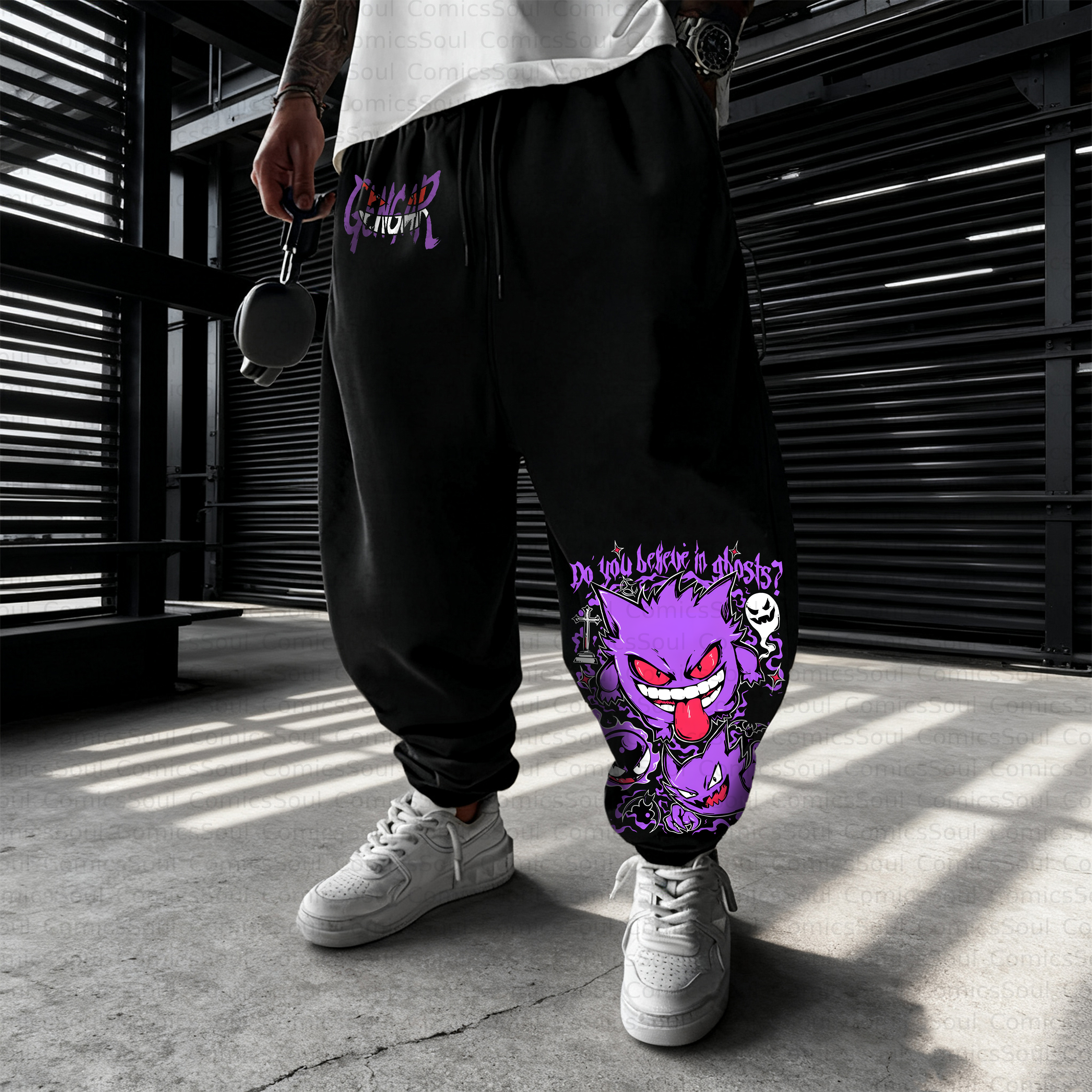 Unisex Casual Anime Streetwear Pant