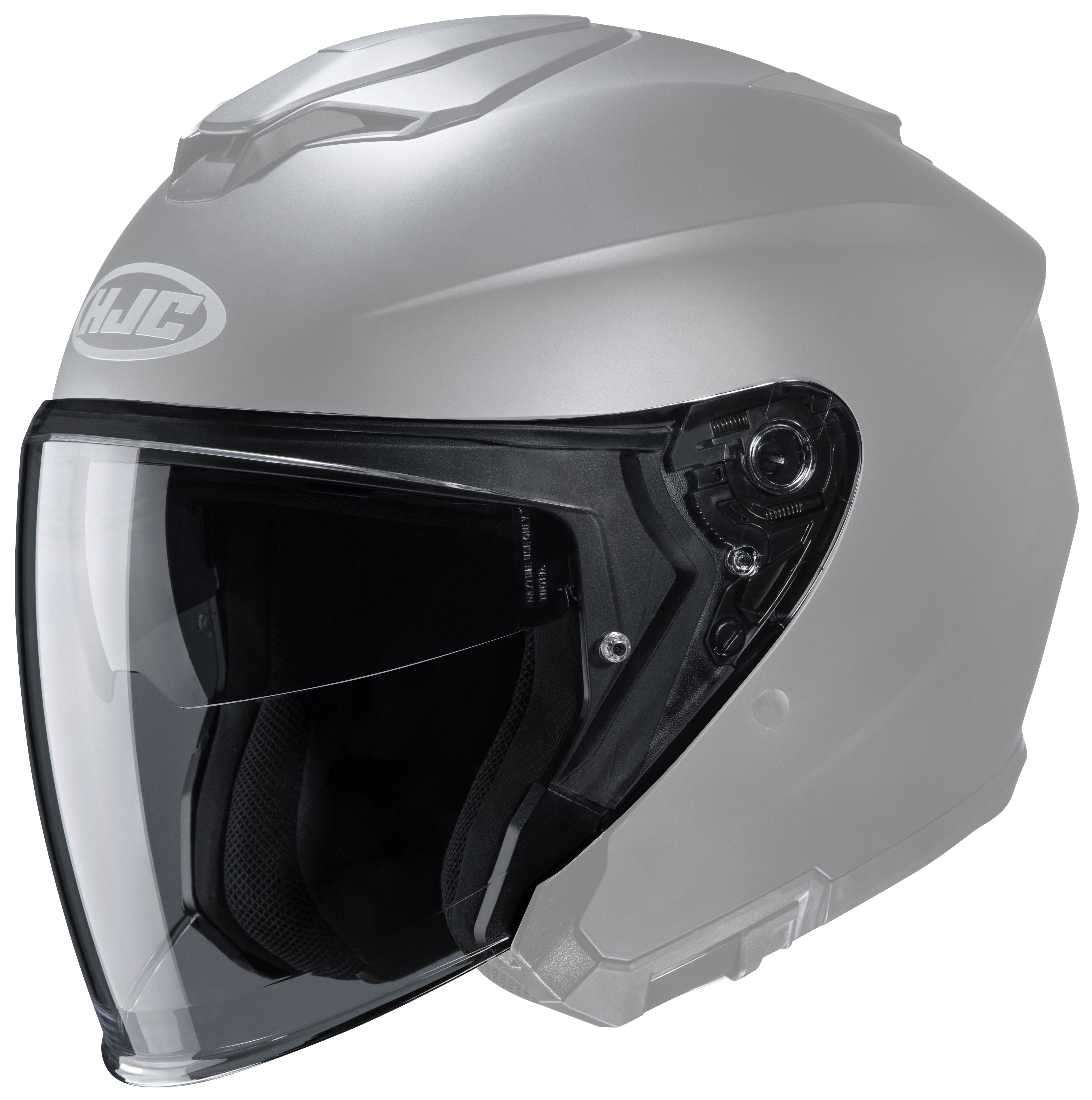 SportsBikeShop HJC HJ-34 Pinlock-Ready Face Shield Dark Smoke [Open Box]