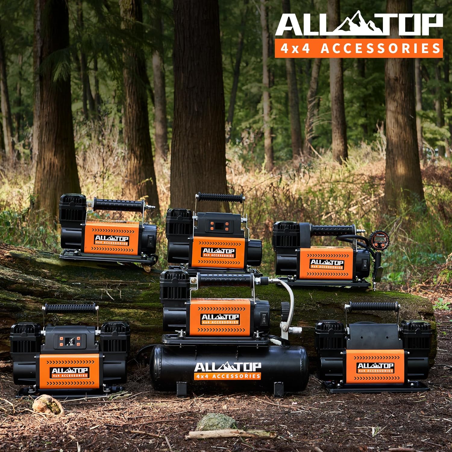 ALL-TOP 12V Dual Cylinder Air Compressor With LCD, 150PSI - ATACR350DG - Image 6 ALL-TOP 12V Dual Cylinder Air Compressor With LCD, 150PSI - ATACR350DG - Image 6