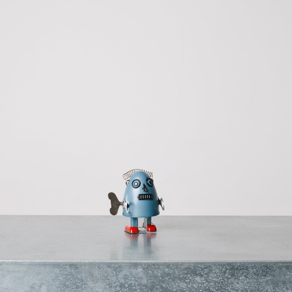 Robot Oeuf - Bleu