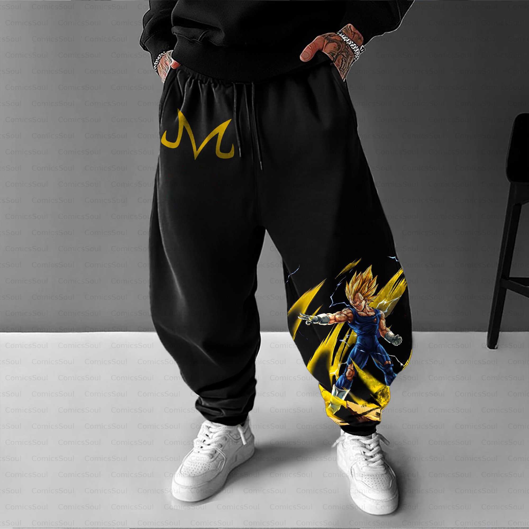 Unisex Casual Anime Streetwear Pant