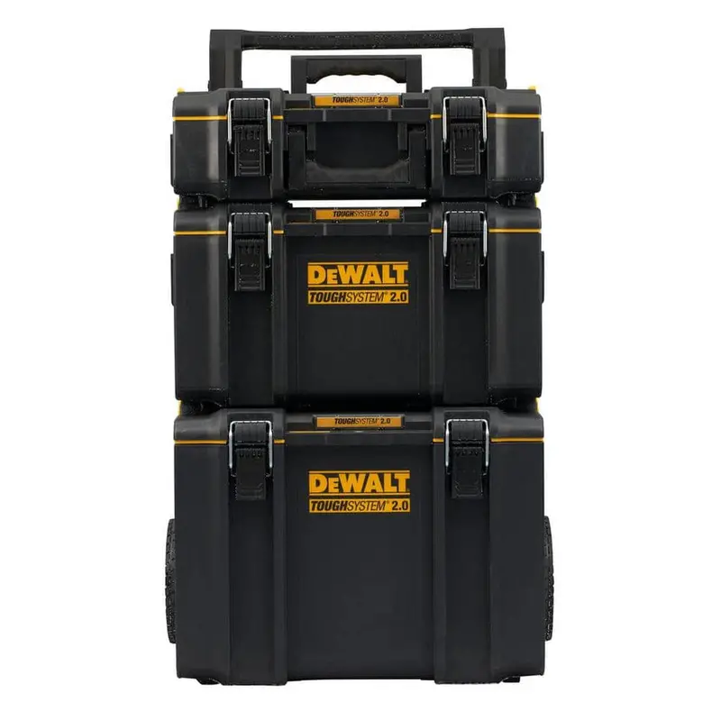 DEWALT ToughSystem 2.0 24-Inch Modular Tower Storage Kit, 3-Piece Set - DWST60437 - Image 4 DEWALT ToughSystem 2.0 24-Inch Modular Tower Storage Kit, 3-Piece Set - DWST60437 - Image 4