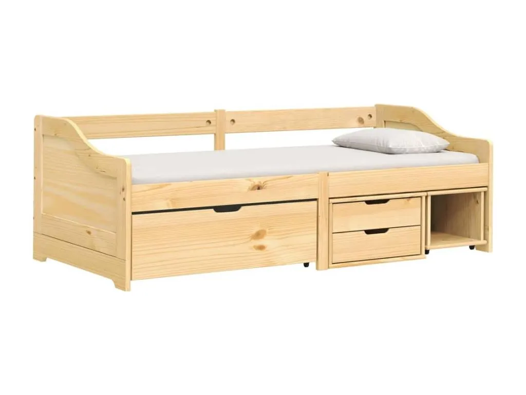 Sofá cama con 3 cajones Patriciabaezcasa maciza Patriciabaezcasa 90x200cm