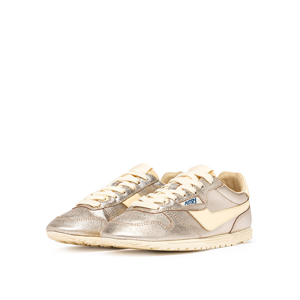 Autry - Baskets Windspin Low Wom - Beige Gold
