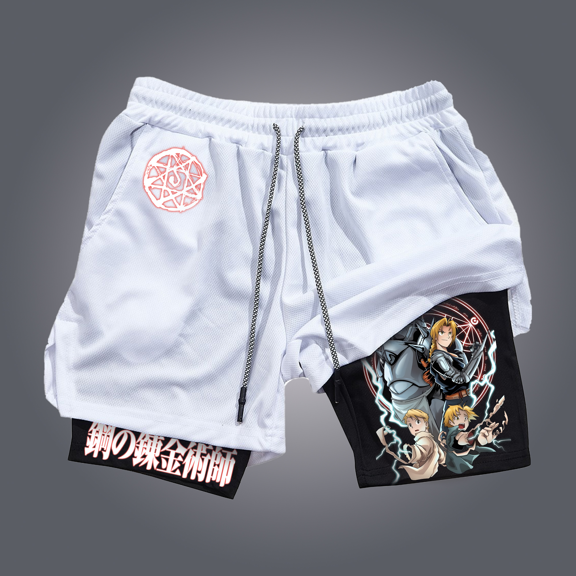 Unisex  “Comicssoul” Casual Anime Streetwear Shorts