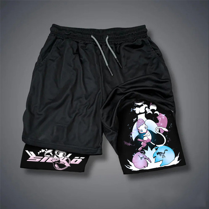Unisex Casual Anime Streetwear Shorts