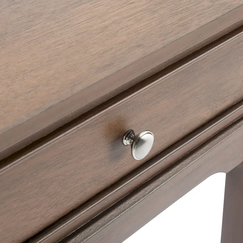 2-Drawer Console Table with Elegant French Country Design
