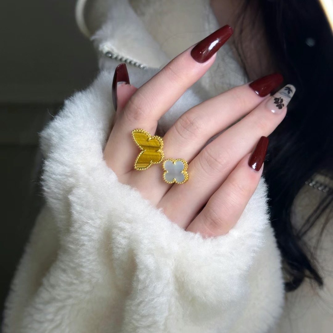 VCA Lucky Alhambra Between the Finger Ring - Original Replica Club