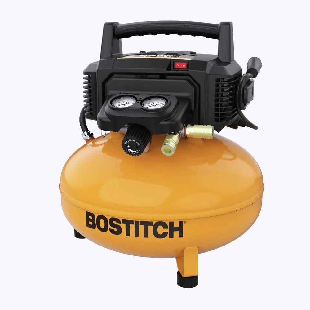 Bostitch 6 Gallon 150 PSI Electric Pancake Air Compressor - BXCM02012 - Image 3 Bostitch 6 Gallon 150 PSI Electric Pancake Air Compressor - BXCM02012 - Image 3
