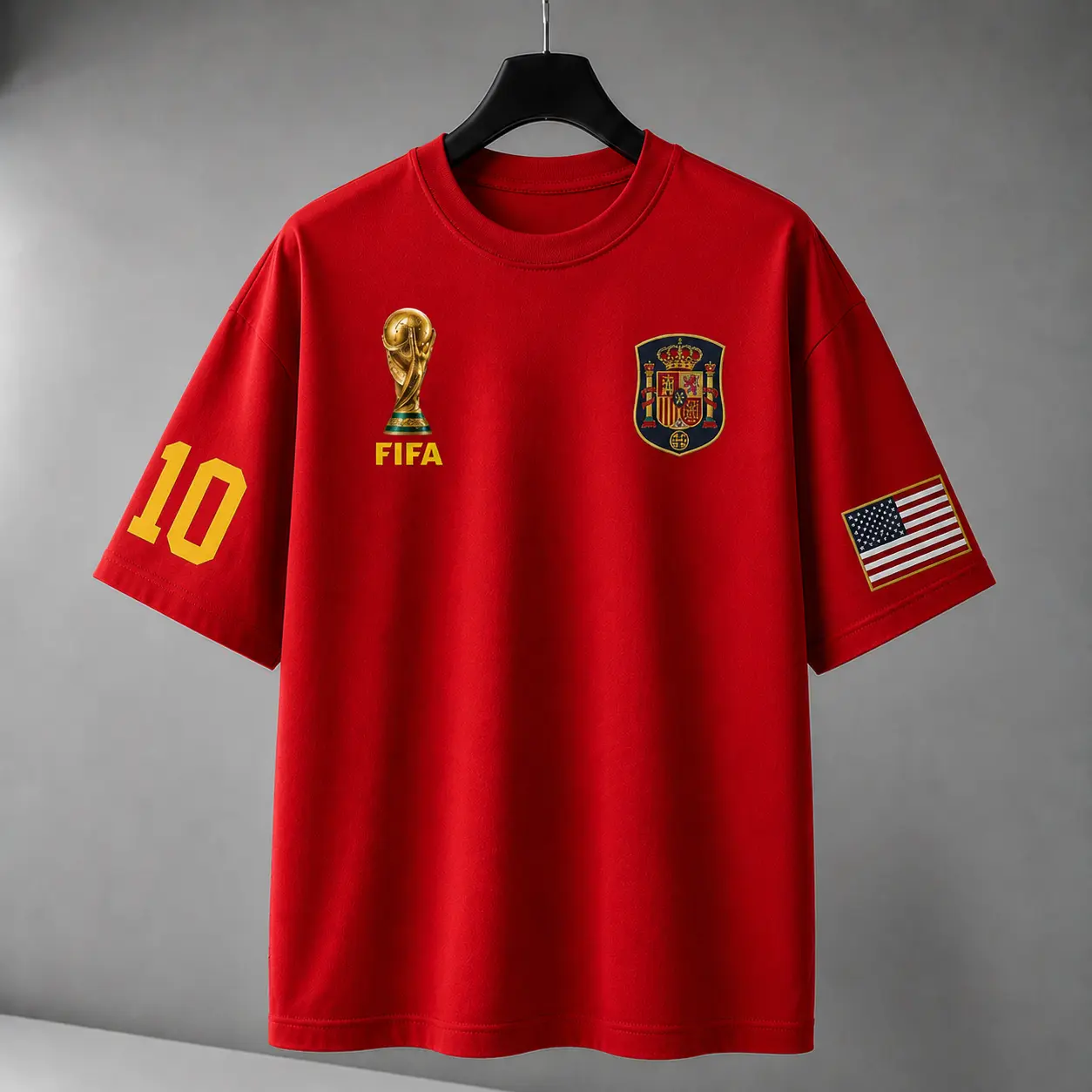 Streetwear Meets Classic USA Printed Unisex Oversized T-shirt