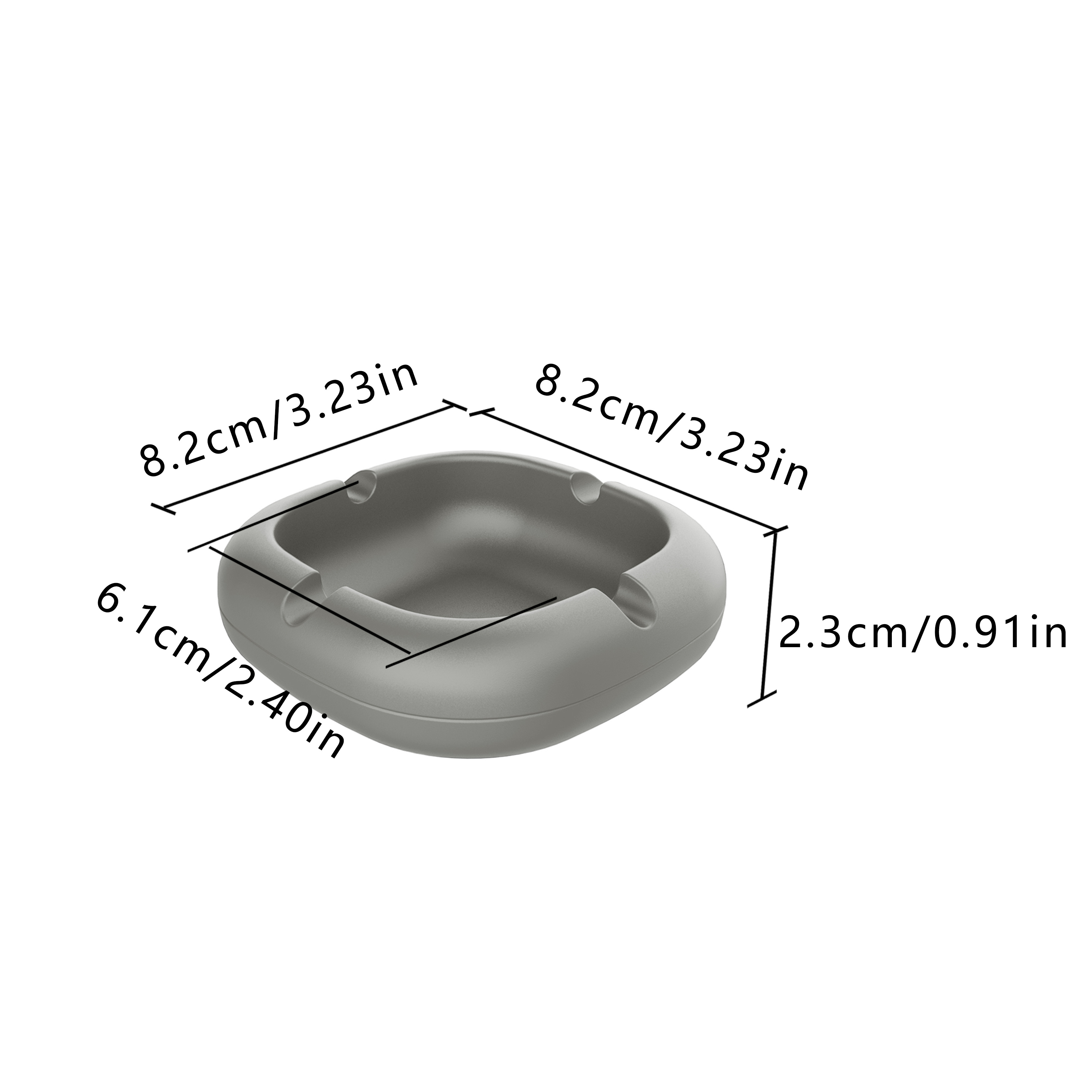 Upgraded High-Quality Commercial Silicone Ashtray