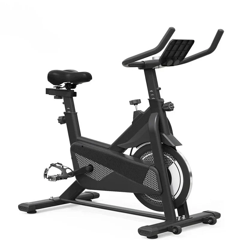 Exercise Bike, Stationary Bike Indoor Cycling Bike for Home Cardio Gym 300lbs Weight Capacity, Workout Bike with Heavy Flywheel, Seat Cushion, LCD Monitor, Optoelectronic Heart Rate,Silent Belt Drive