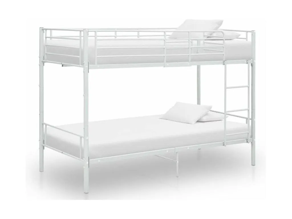 Cama litera de Prietocasa blanca 90x200 cm