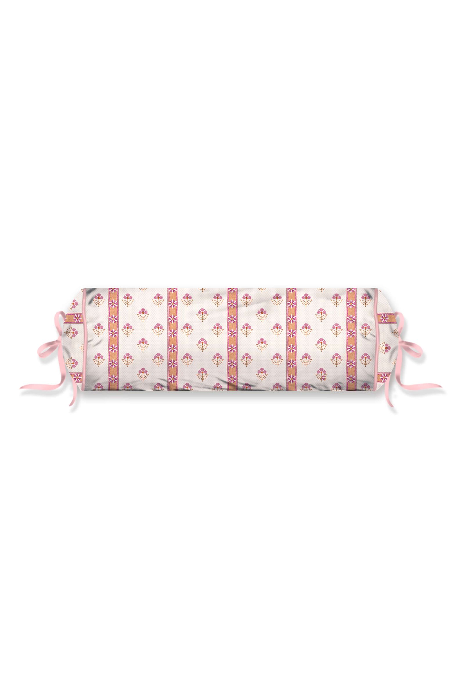 Roll Cushion Kairi Bloom Light Pink