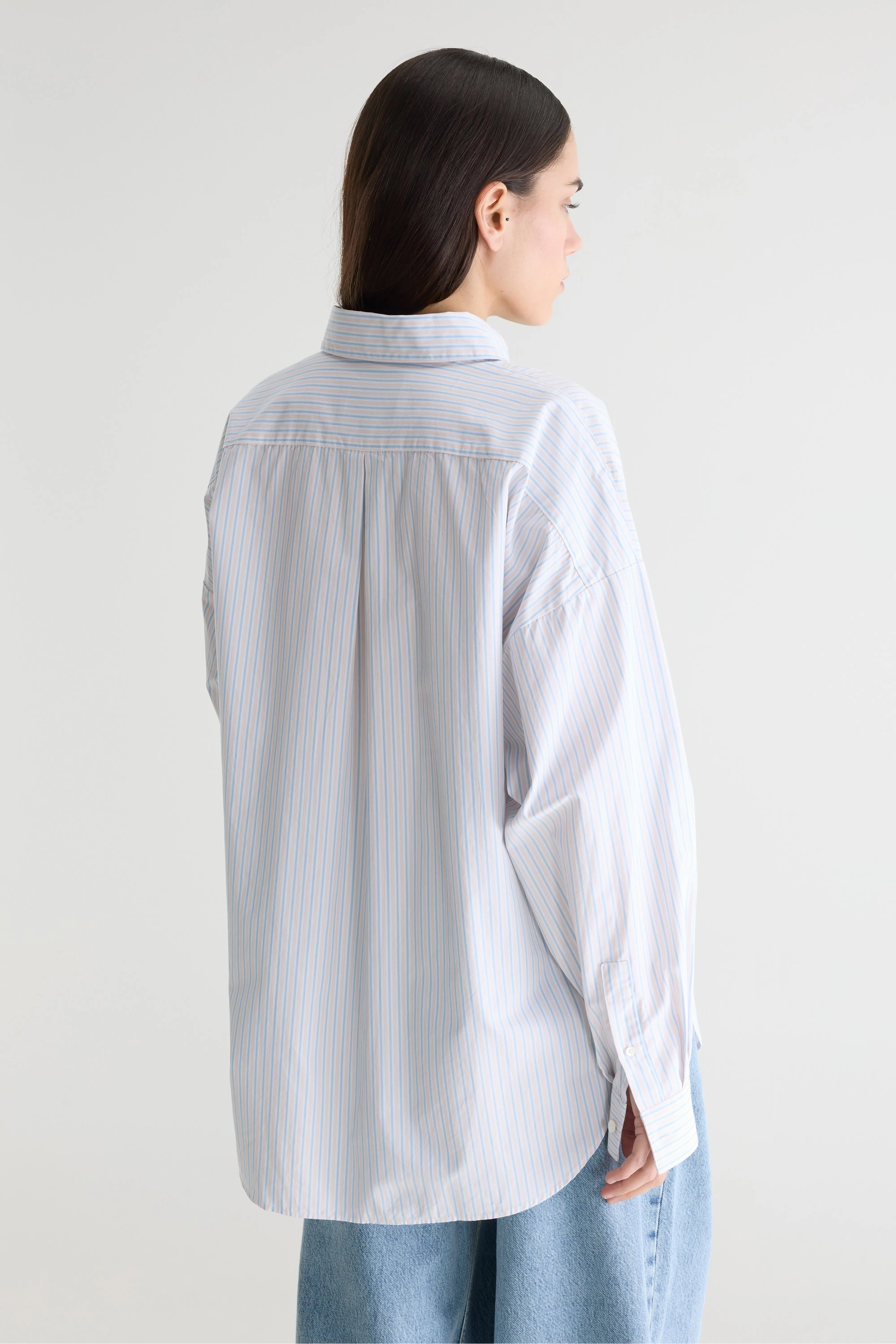 Bellerose Giorgia striped poplin shirt (261 / W / STRIPE A)