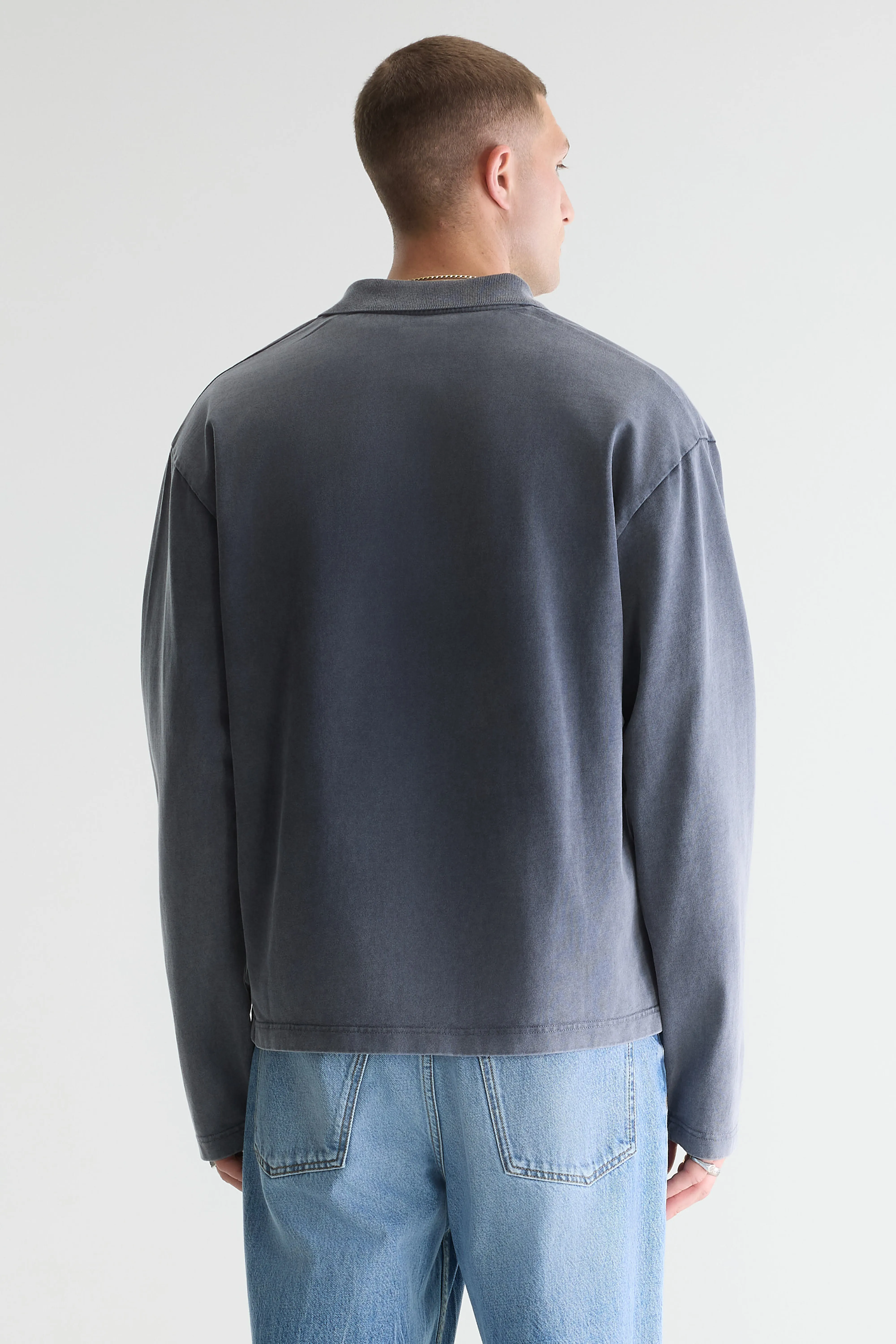Bellerose Vlugies long-sleeve polo  (261 / M / NAVY)
