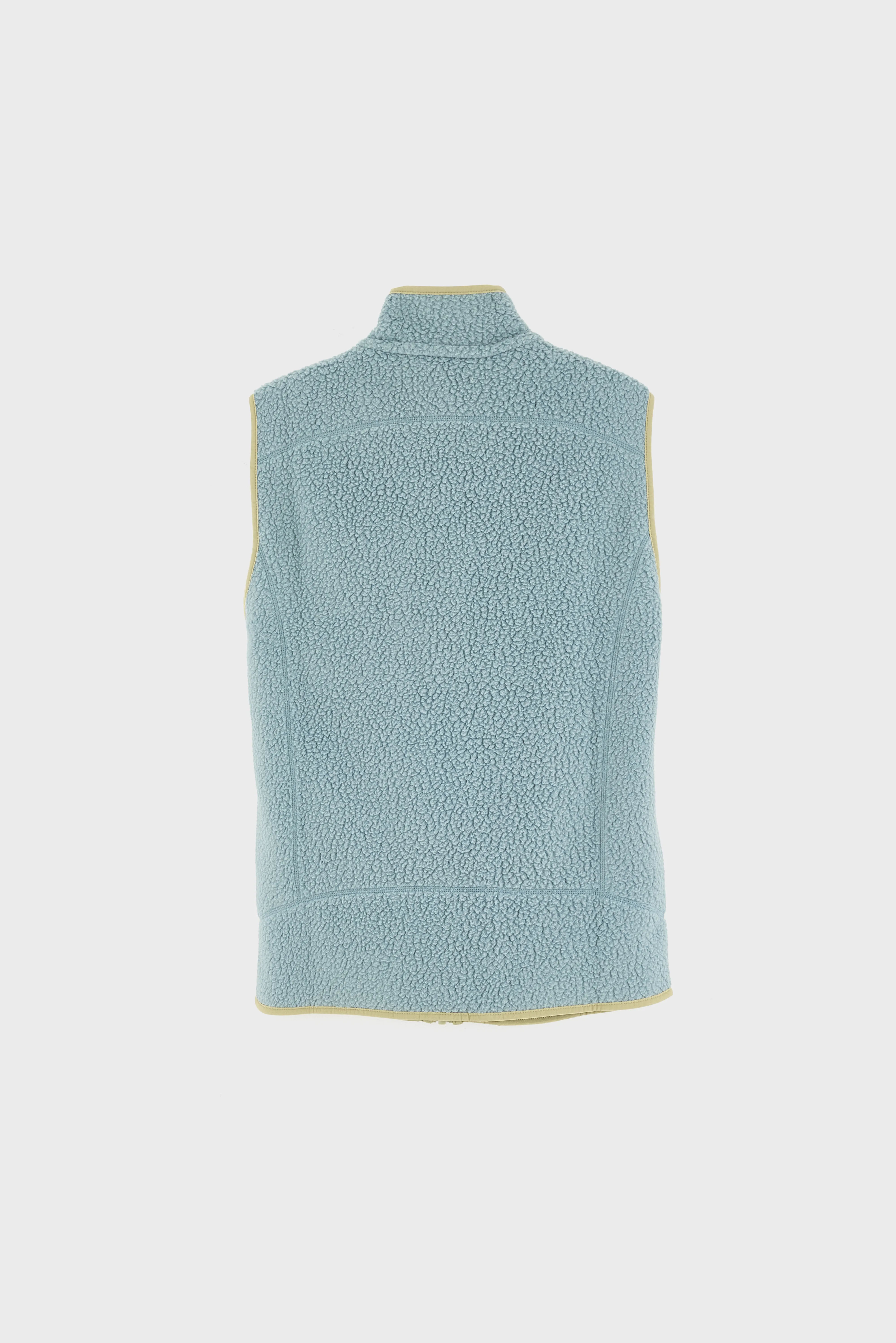 Bellerose Men's Retro Pile Fleece Vest  (261 / M / BLUE)