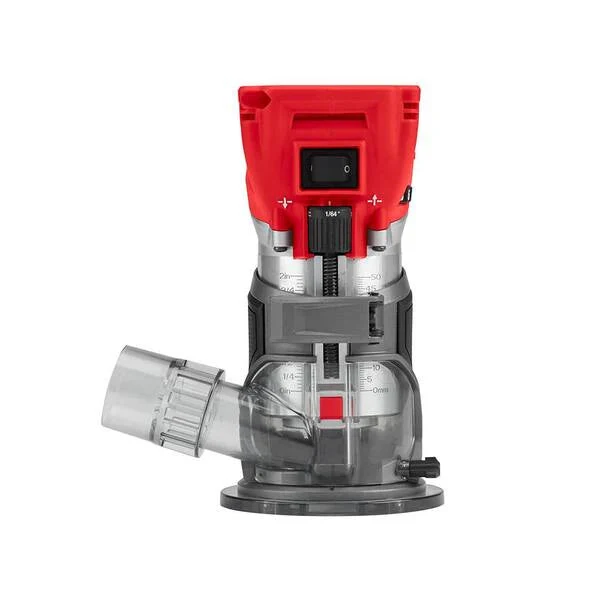 Milwaukee M18 Fuel 18V Lithium-Ion Brushless Cordless Compact Router With Plunge Base - 48-10-5601 - Image 5 Milwaukee M18 Fuel 18V Lithium-Ion Brushless Cordless Compact Router With Plunge Base - 48-10-5601 - Image 5