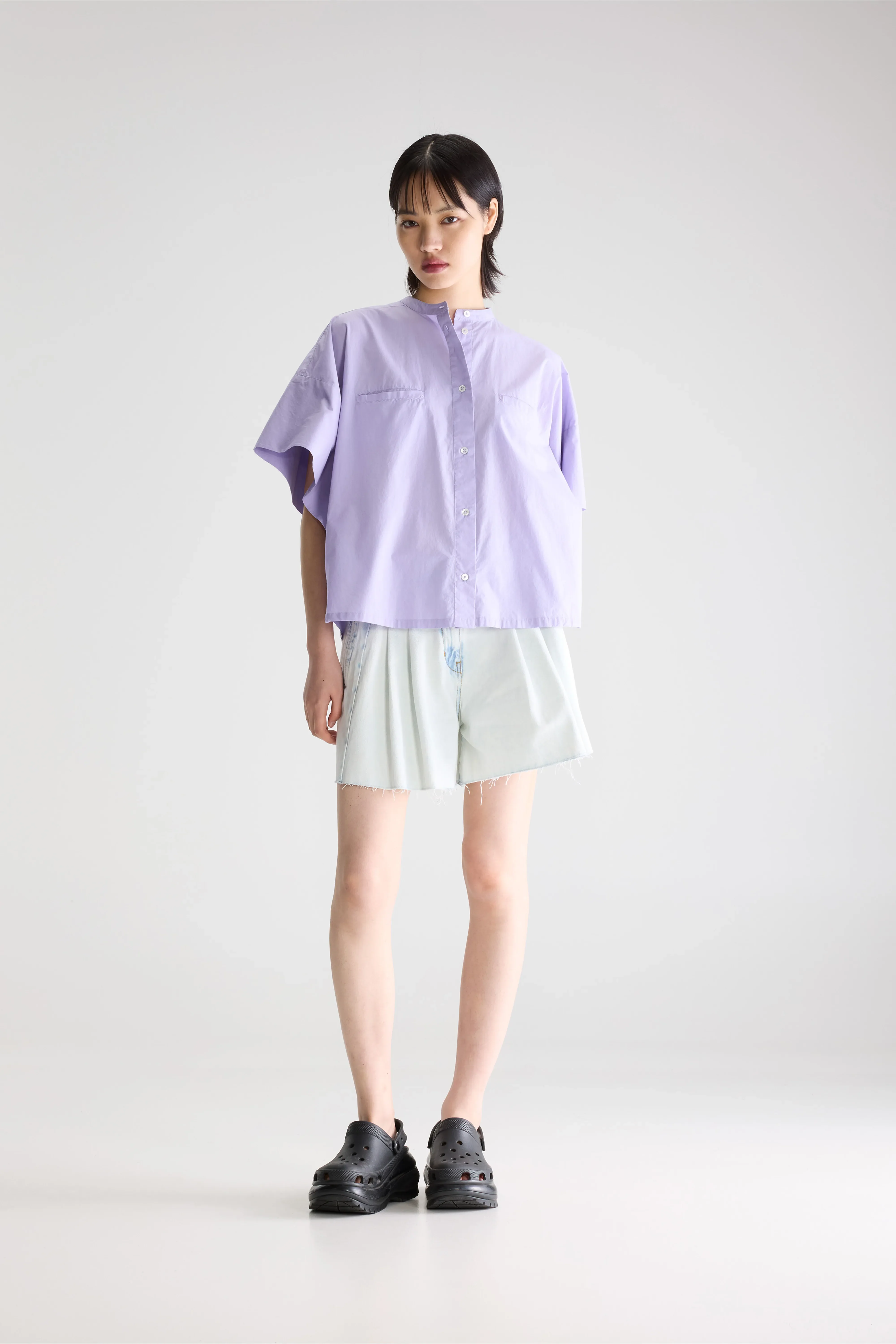 Bellerose Cloe sleeveless shirt (261 / W / IRIS)