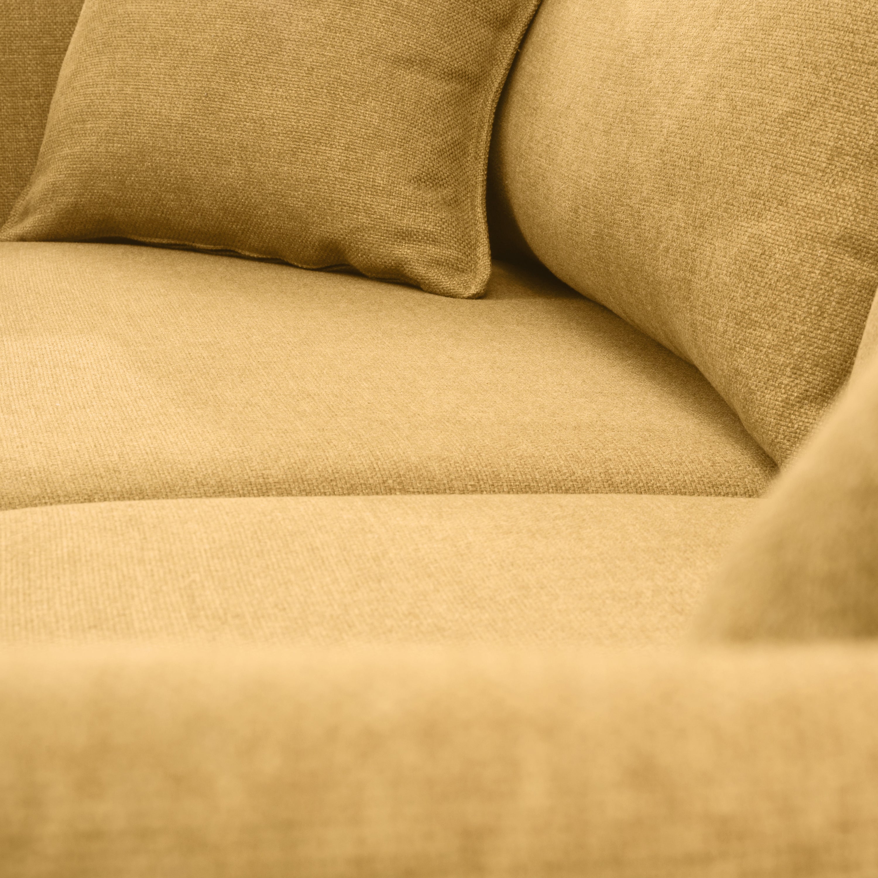 by fonQ Siora 3-zitsbank - Mosterd