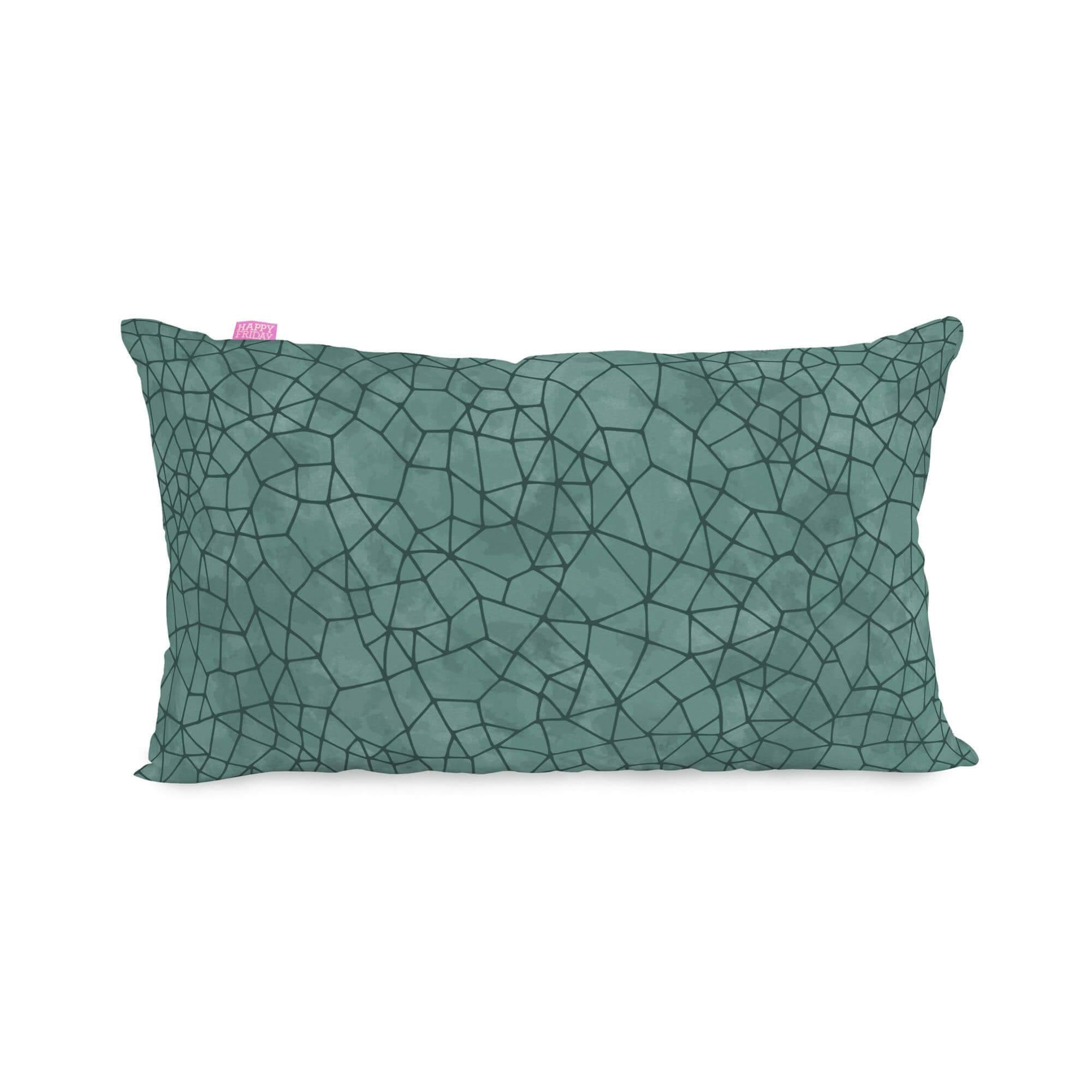 Happy Friday Set van 2 kussenhoezen Ebony