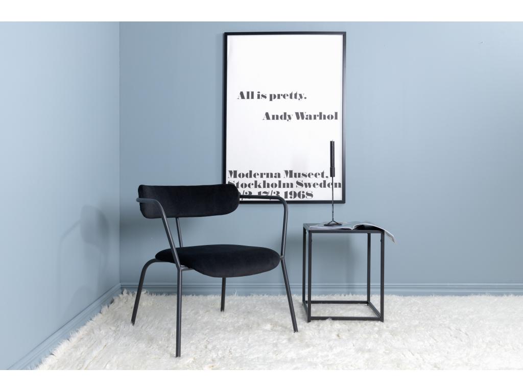 Sillón Luzssnh AC 1NOS 108x66x95 Negro