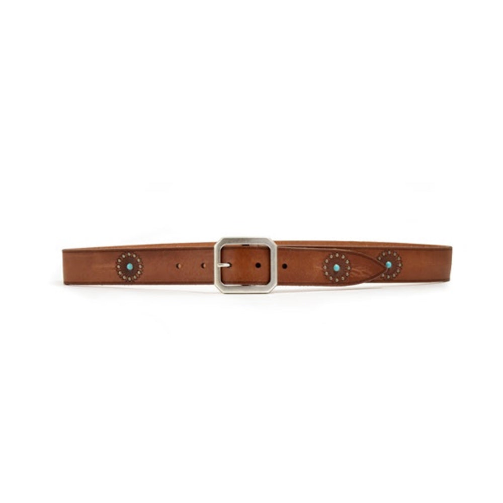 Anderson's - Ceinture gravée - Cognac