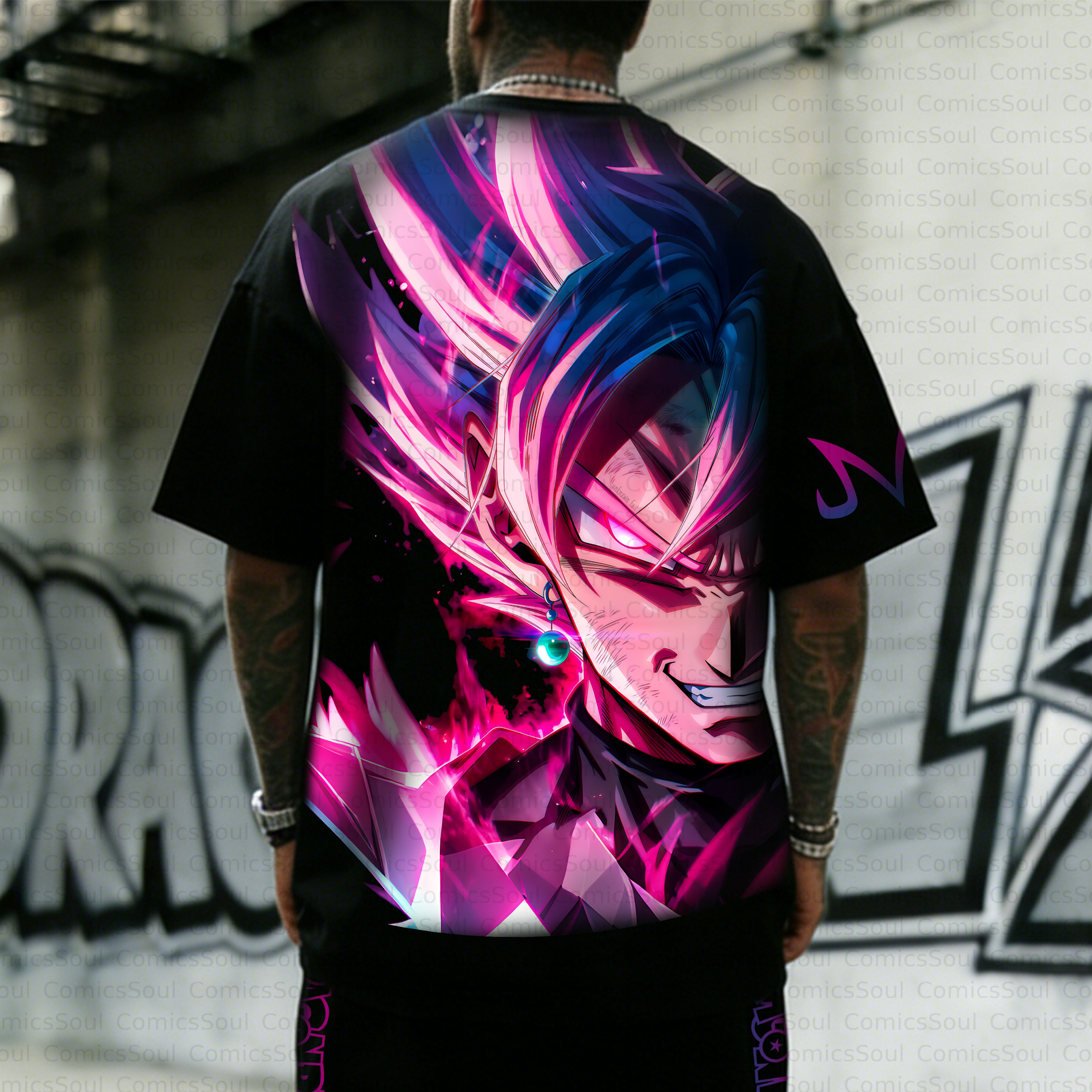 Unisex Anime Inspired Vintage T-Shirt