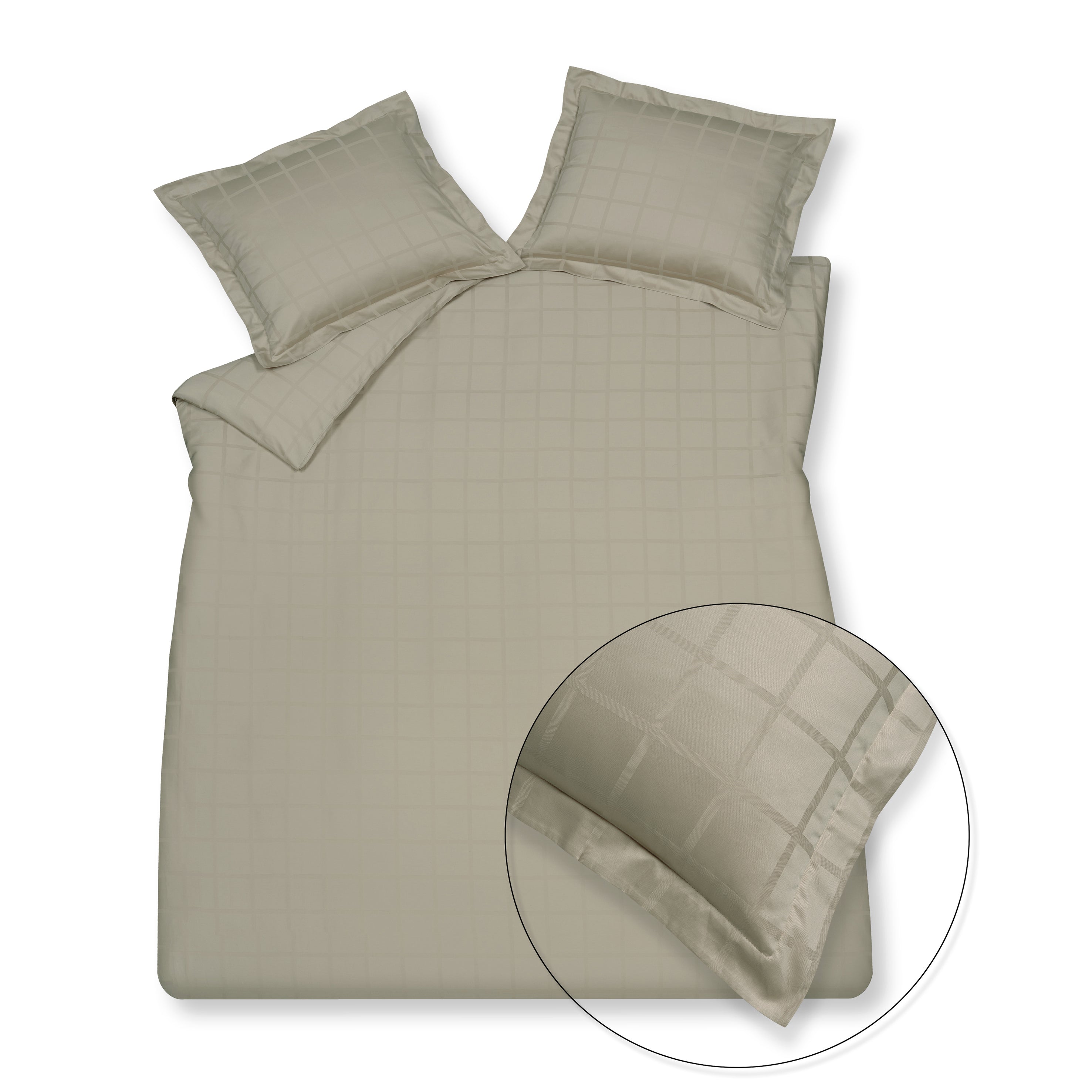 Vandyck Home 78 Dekbedovertrek 200 x 200/220 - Salie