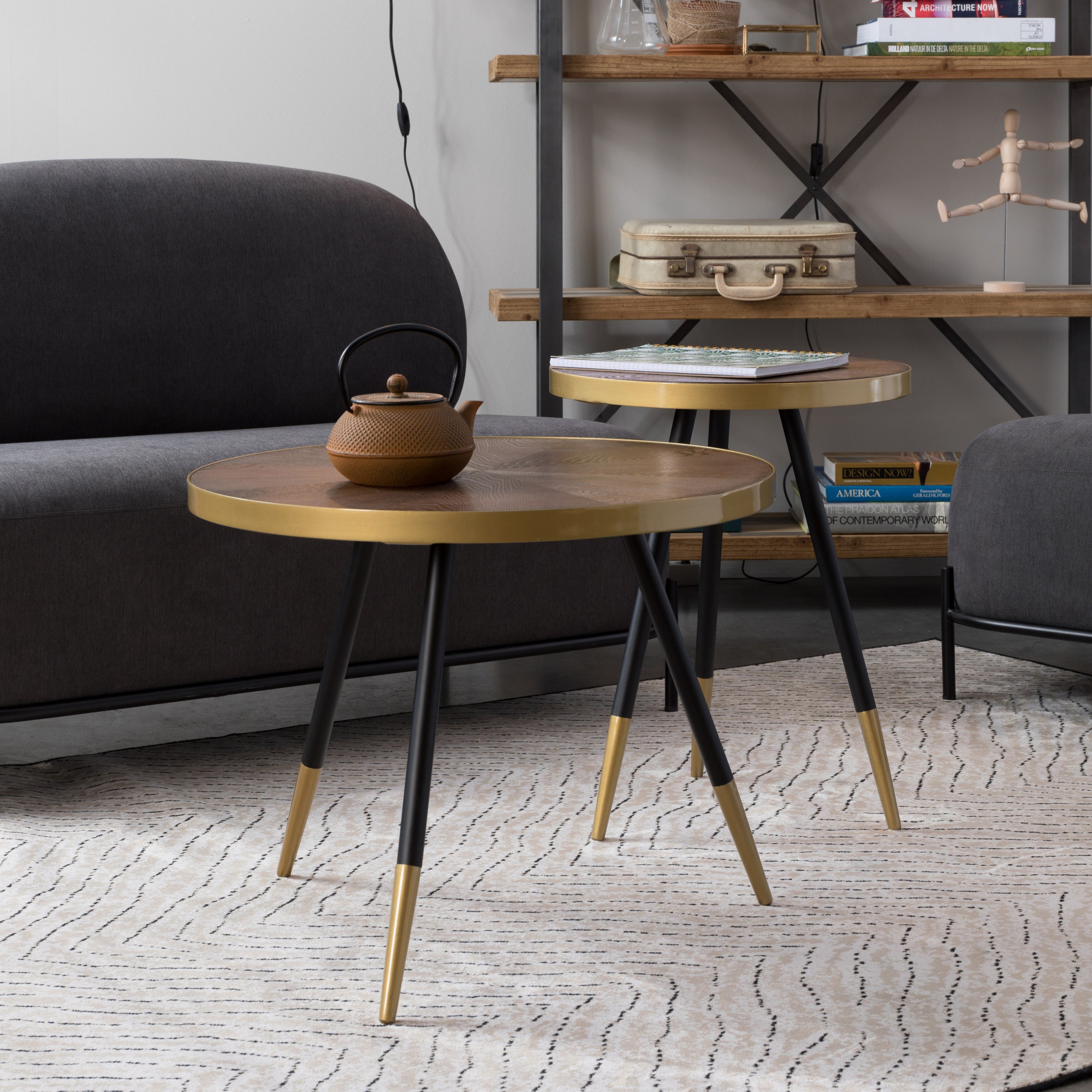 by fonQ Hendrix Bijzettafel - Ø 44 cm