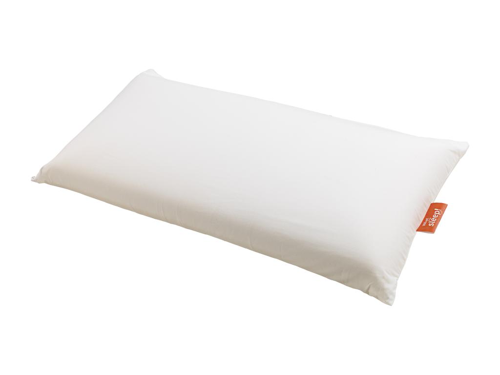 Almohada GUITAR, What the Sleep, Sostenible Viscoelástica, Firmeza Media, Alta Adaptabilidad, Certificado Oeko-Tex, Ideal Dormir de Lado, 70 cm