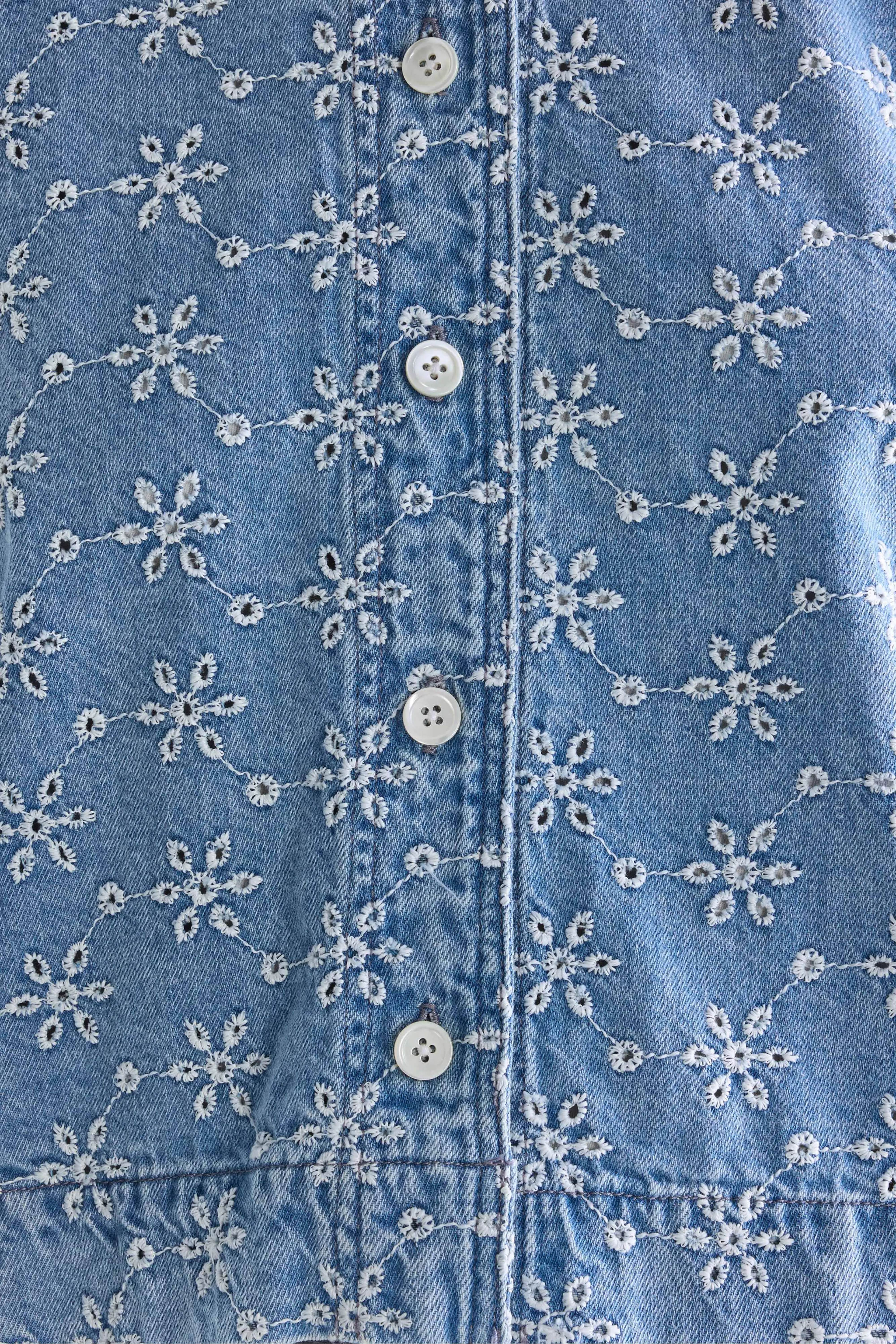 Bellerose Pinda denim blouse (261 / W / MEDIUM BLEACH)