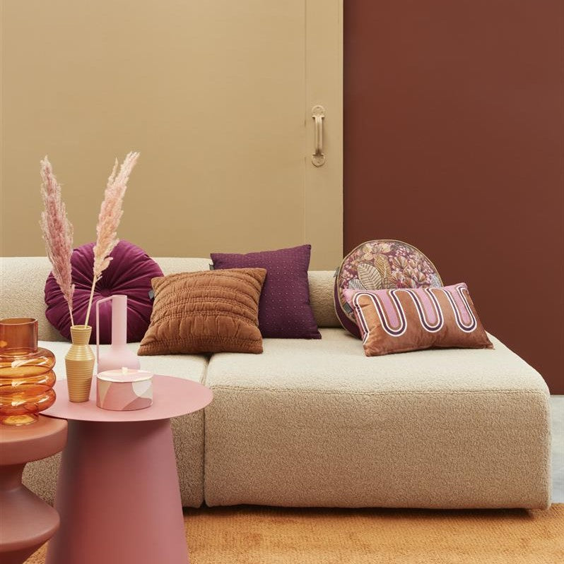 KAAT Amsterdam Chelsy Sierkussen 40 x 40 cm - Paars