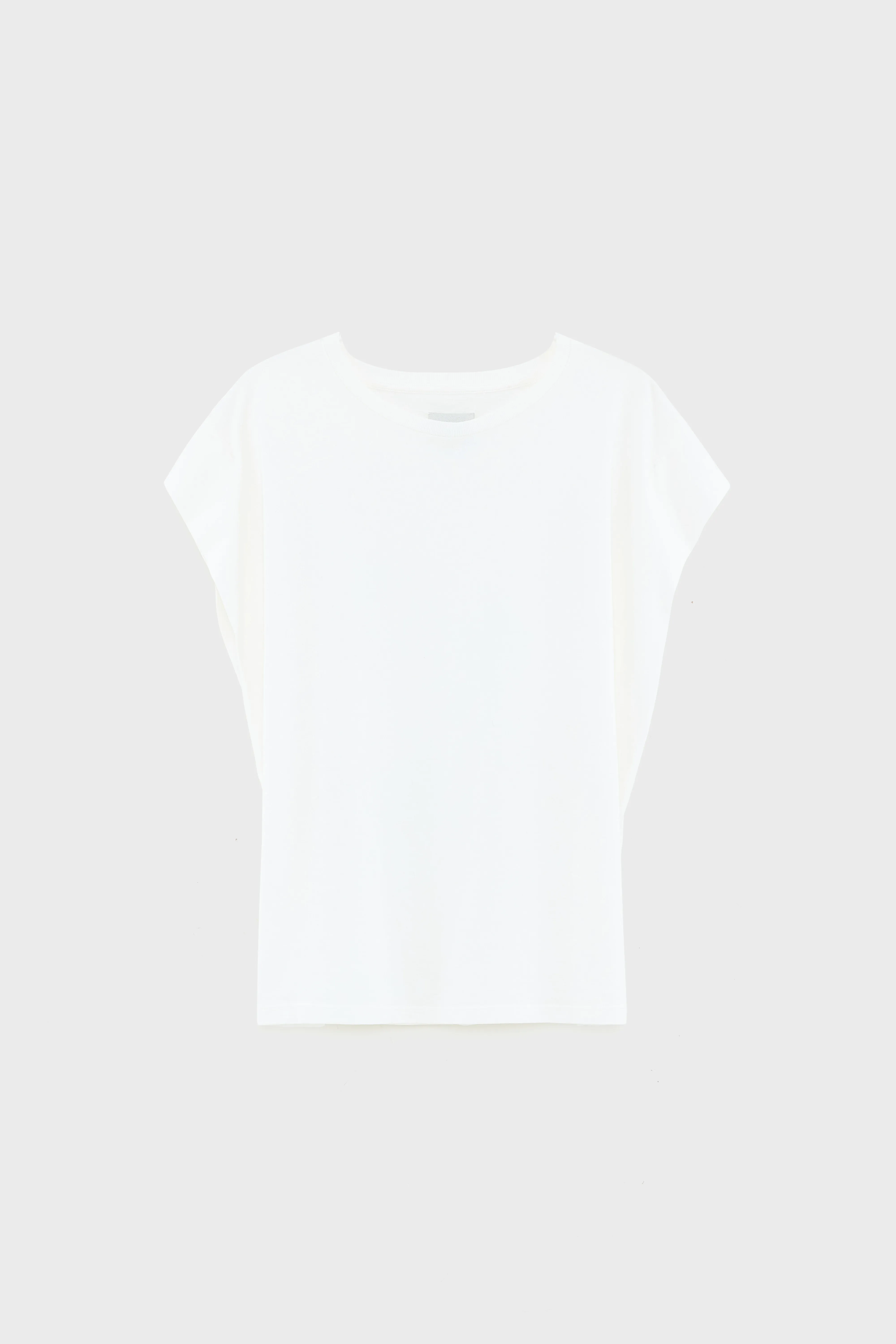 Bellerose Vice white crew-neck t-shirt (252 / W / CASPER)