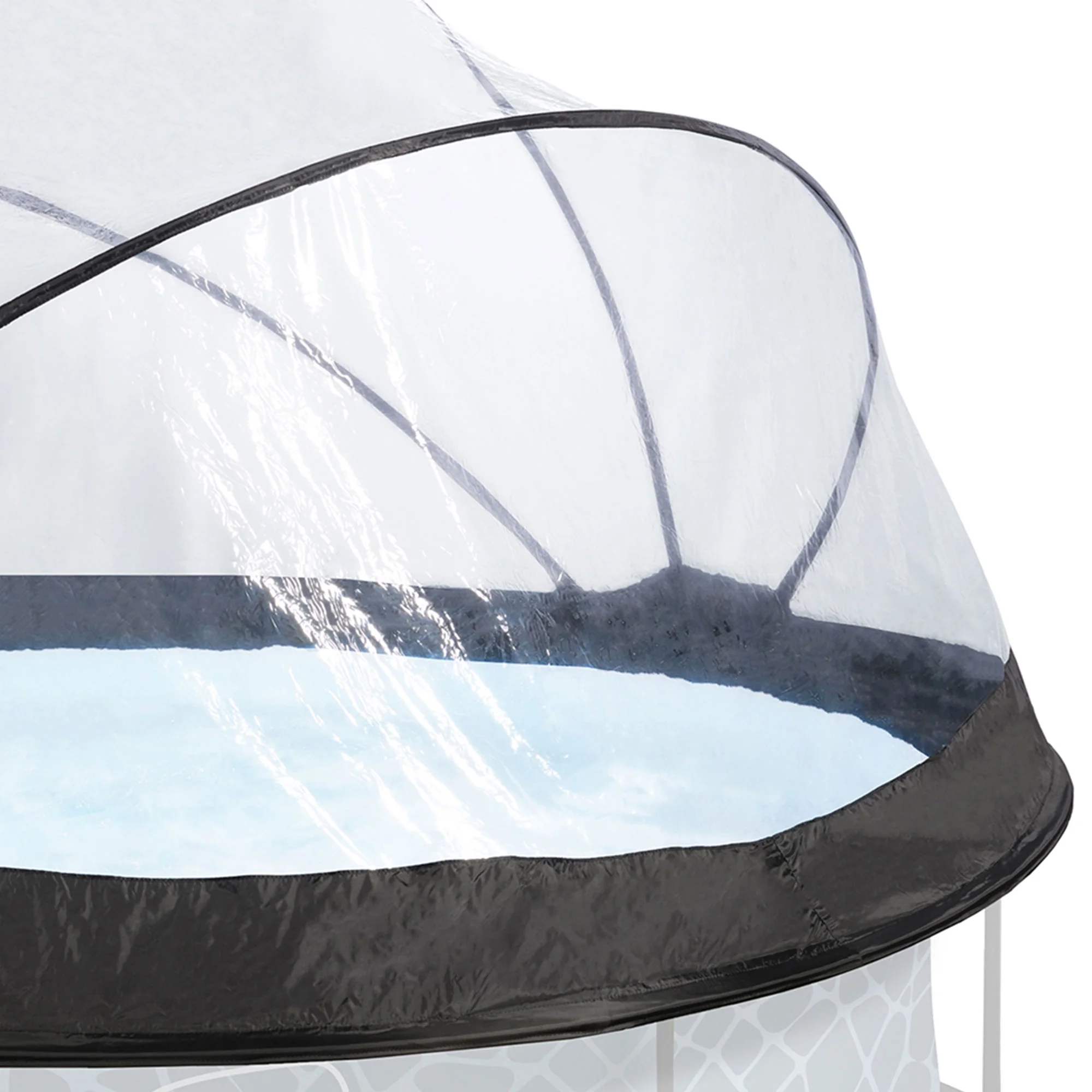 EXIT Toys UV Resistant Pool Covers, PVC Transparent, 104" x 104" x 55" - Image 23