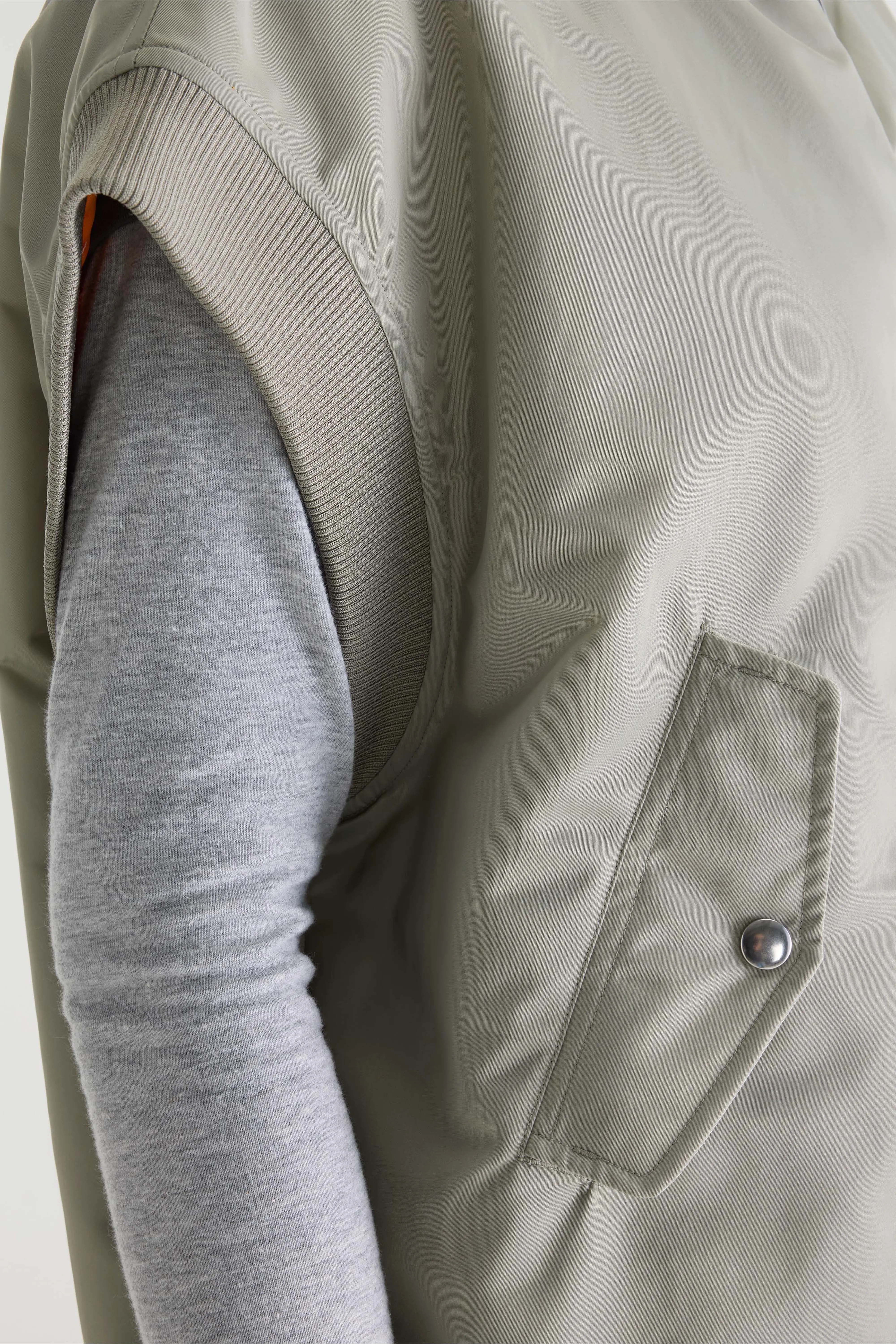Bellerose Hiroki sleeveless jacket (261 / W / MERCURY)