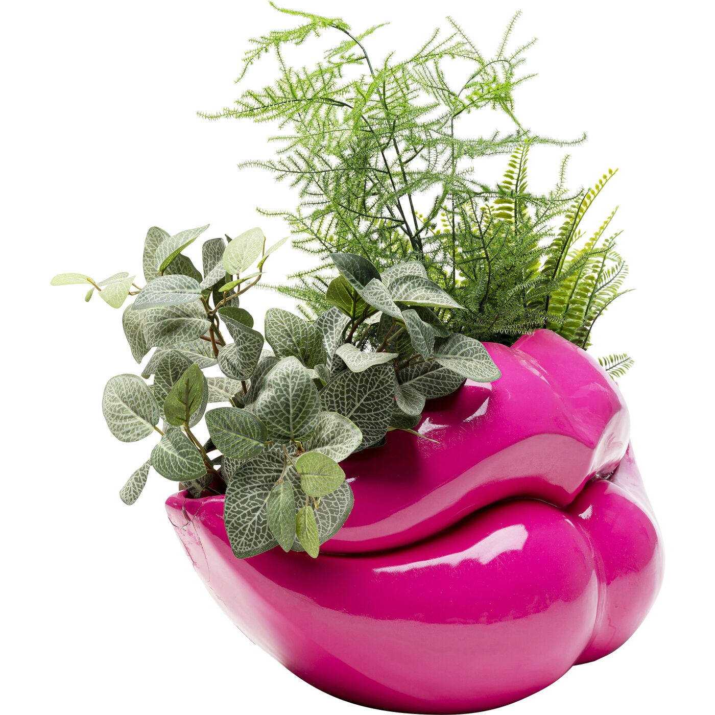Kare Design Vaas - lippen - fuchsia