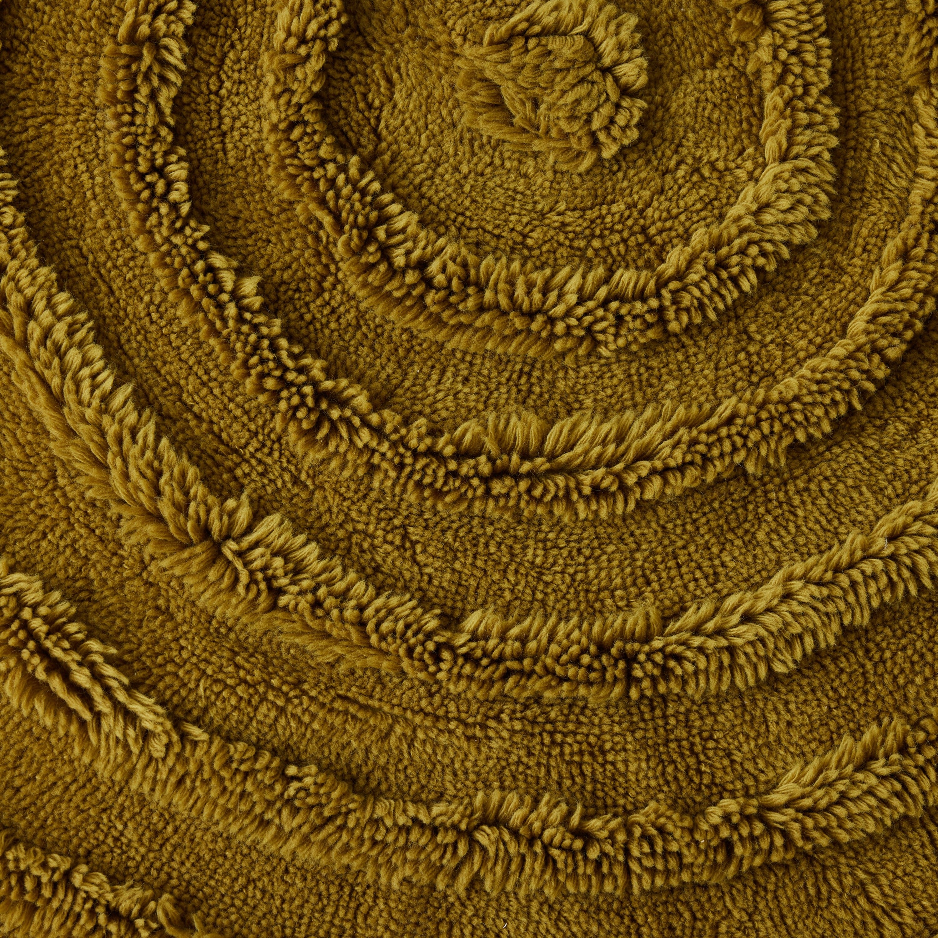 HKliving Round Woolen Vloerkleed Ø 150 cm - Seaweed