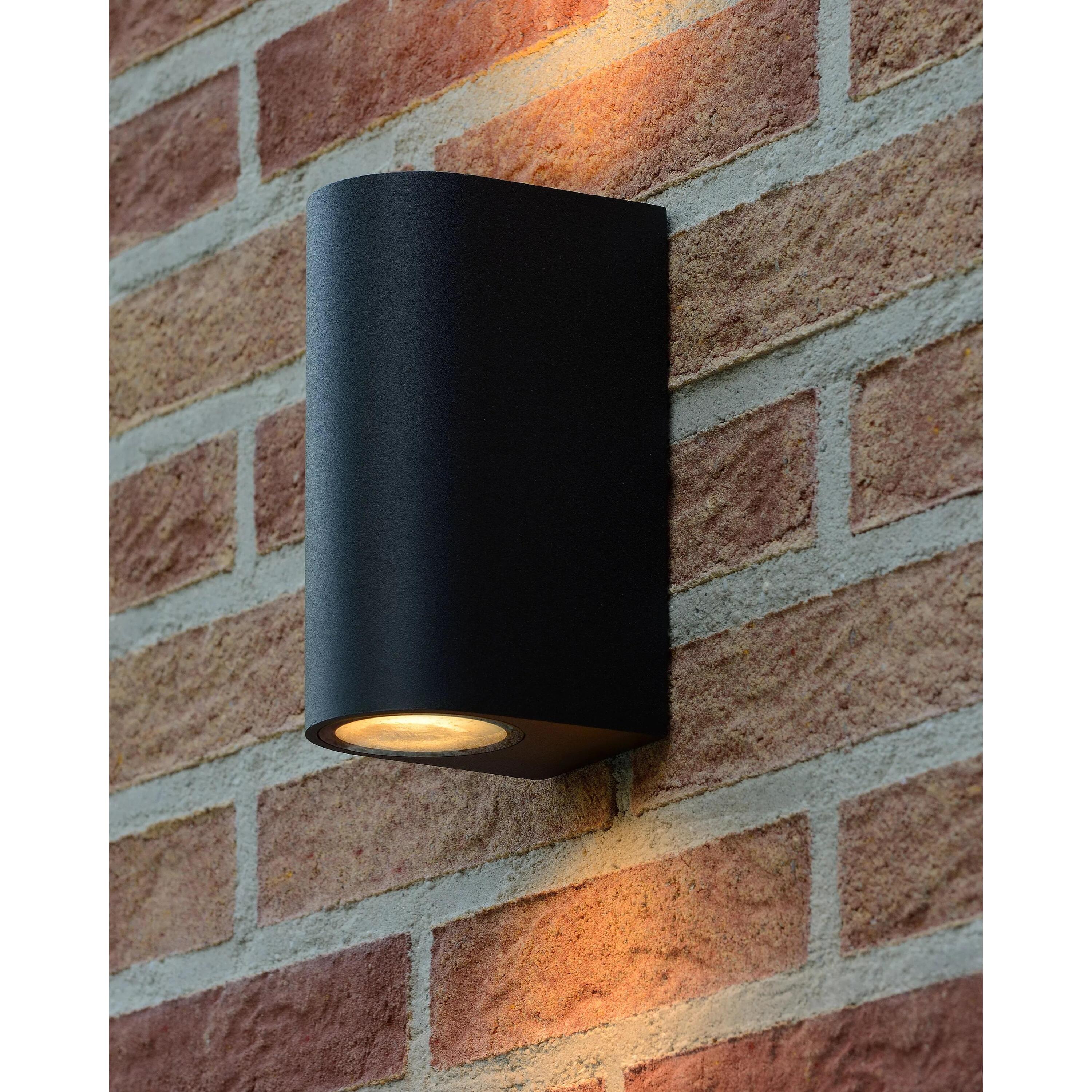 Zaro 2 wandlamp buiten IP44 rond wit