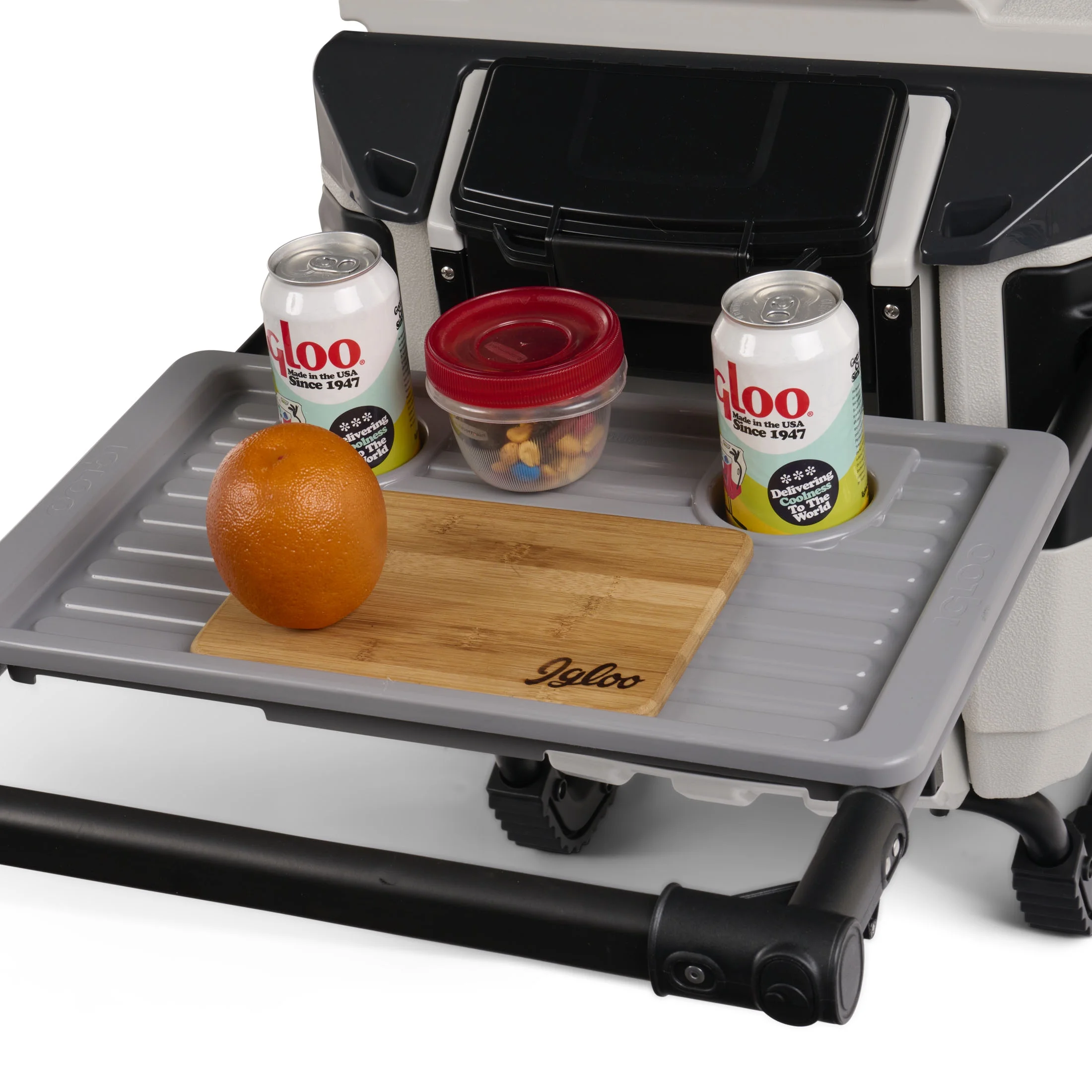 Igloo 70 QT Trailmate Journey Rolling Cooler, Carbonite Gray - Image 38