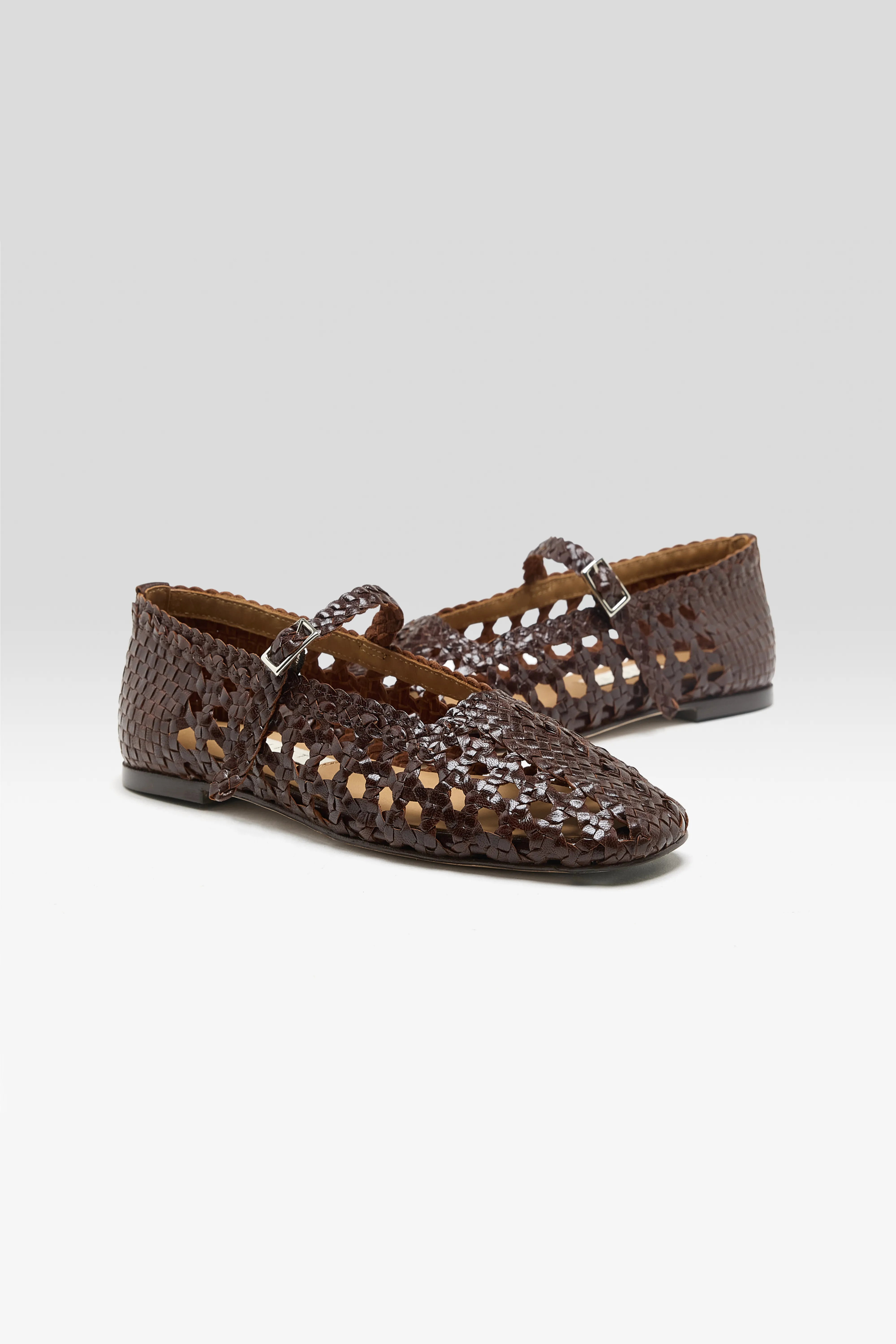 Bellerose Yeida Ballerinas  (261 / W / BROWN)