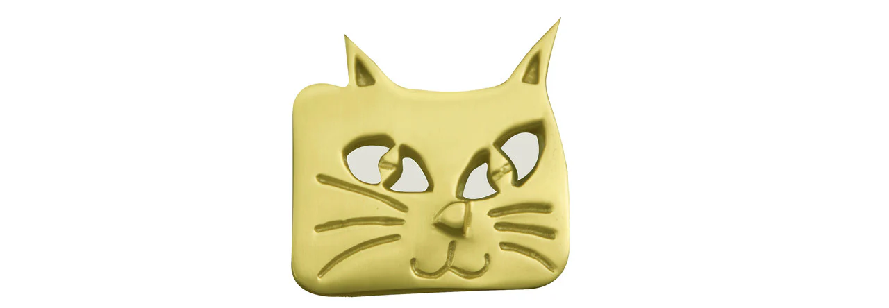 Square Cat Knob - KTF Painting Interior Exterior