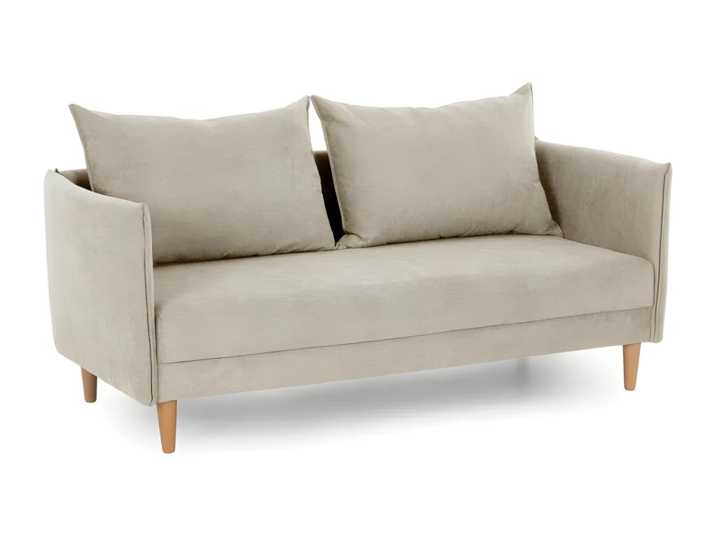 Sofá 3 plazas reversible - beige