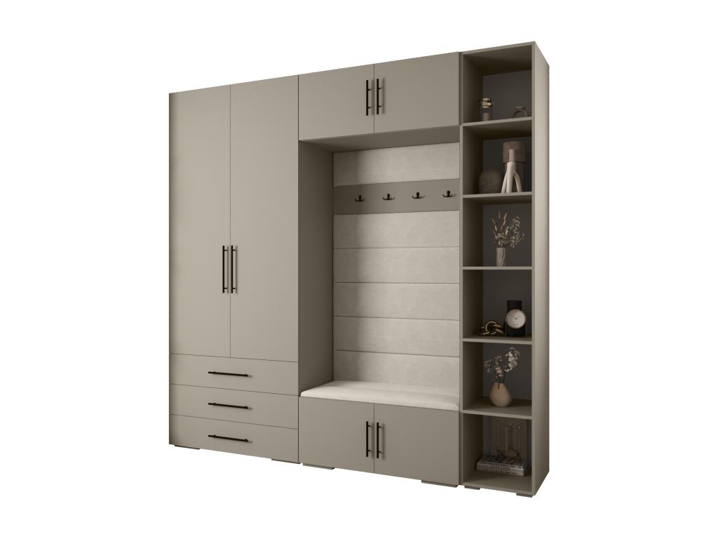 Nestleare 3 armario con puertas batientes 236 - 7/240/47