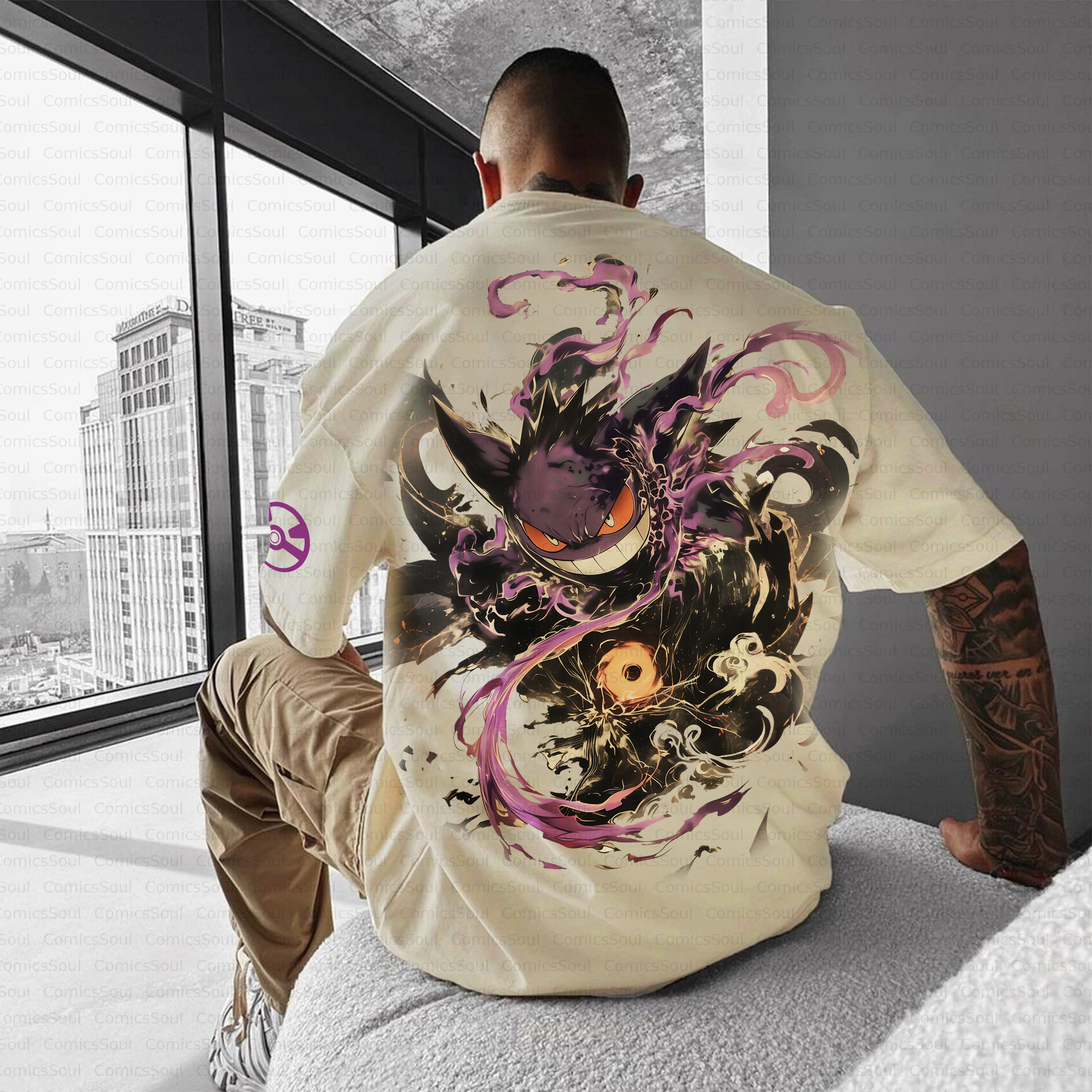 Unisex Anime Inspired Vintage T-Shirt