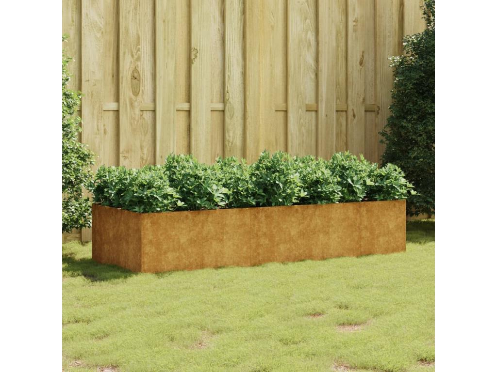Decoratodo acero corten 200x80x40 cm