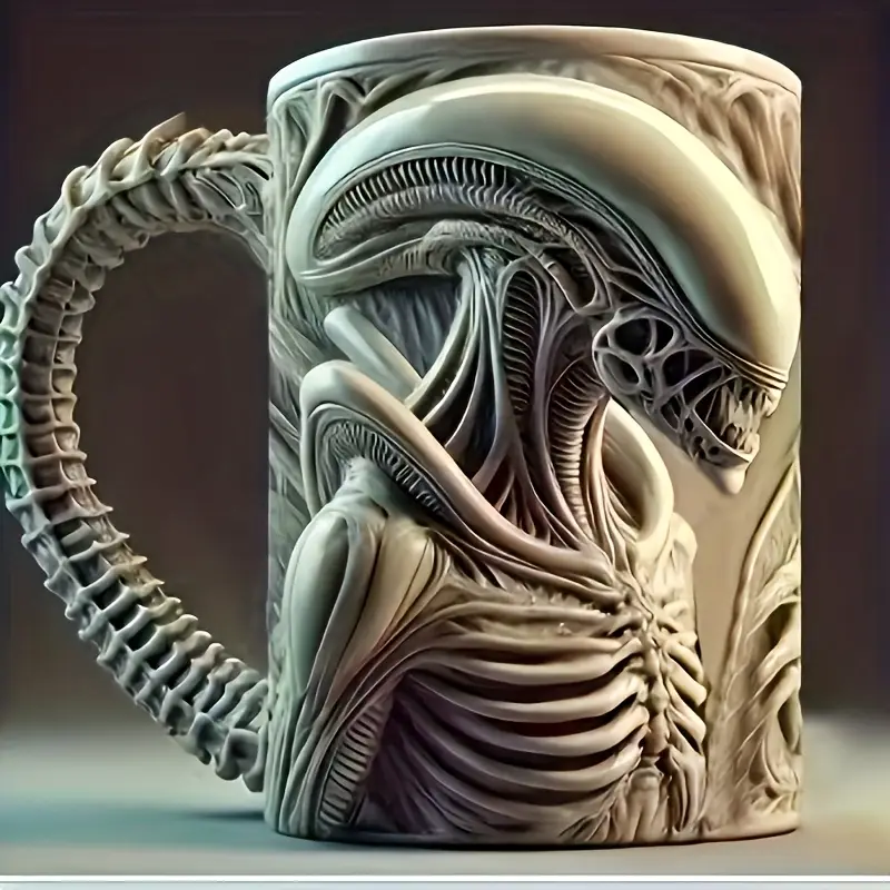 XenoSip™ - Limited Edition Xenomorph Mug - Image 2 XenoSip™ - Limited Edition Xenomorph Mug - Image 2